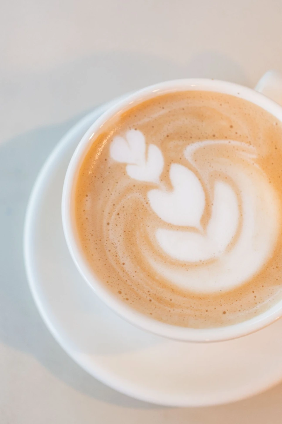 Formation barista, préparation d'un café latte art
