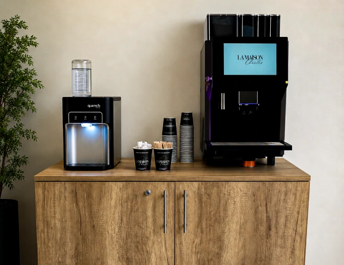 Création d'un espace corner coffee en entreprise