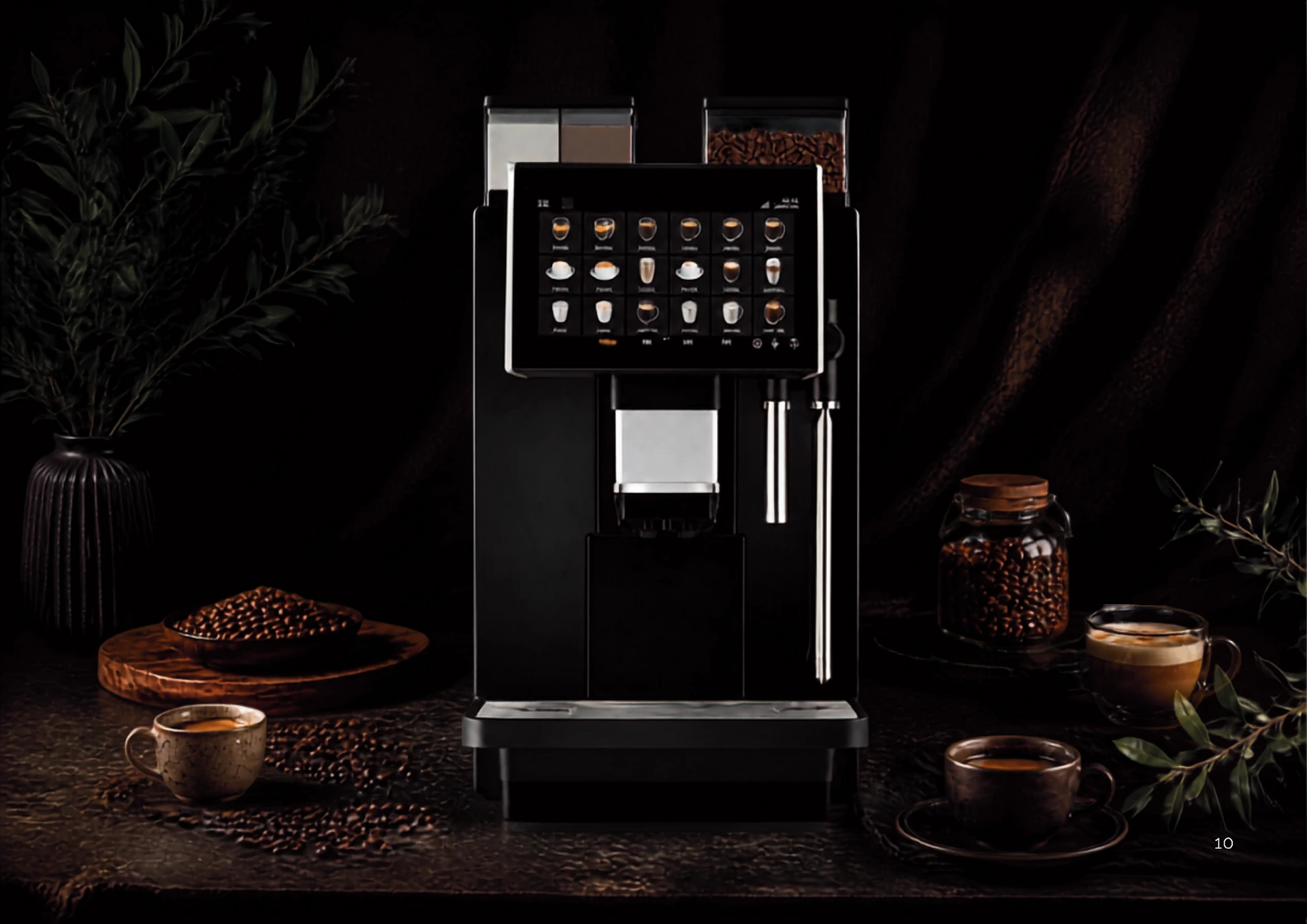 Machine à café automatique professionnelle La Maison Charles