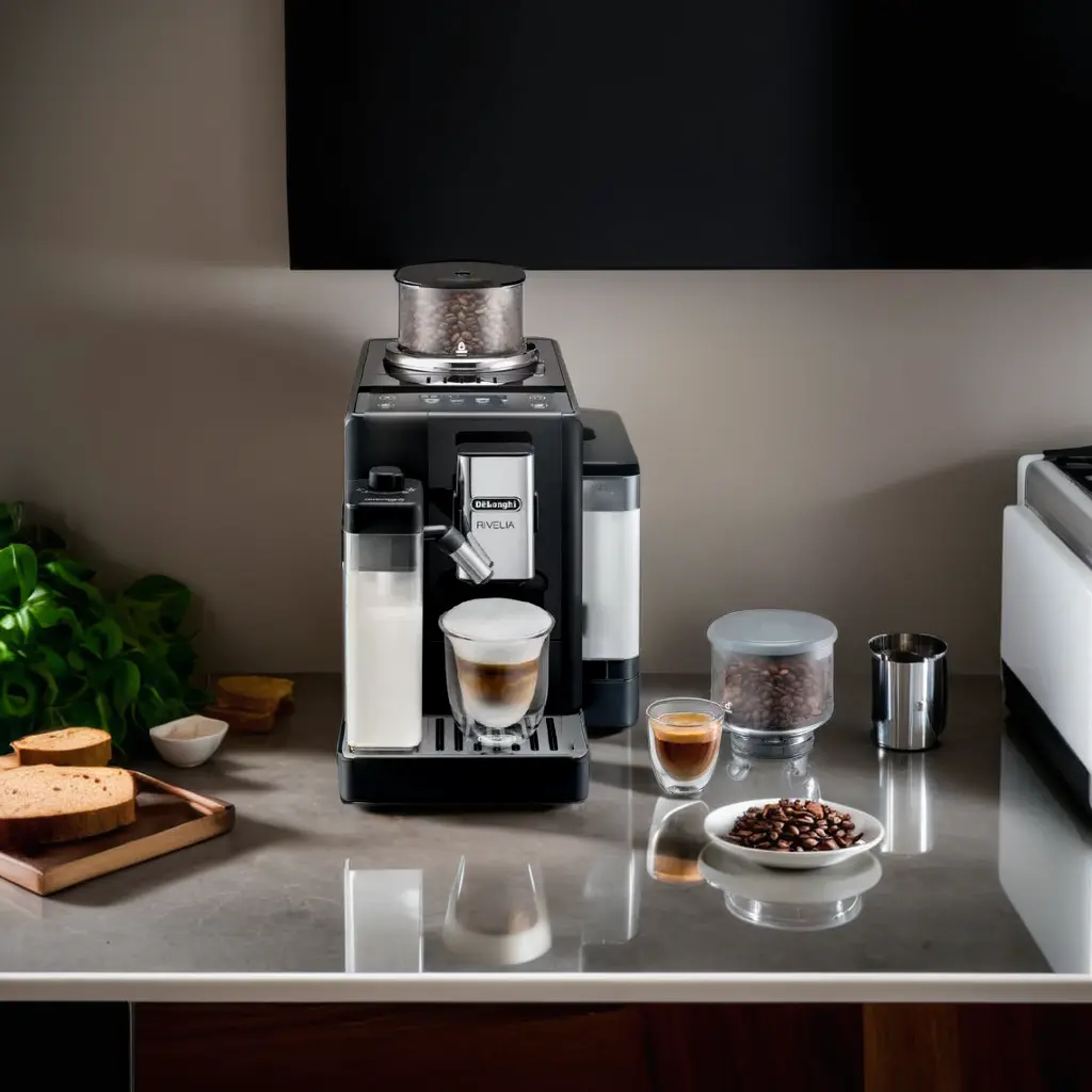 [LMC-M219-1] Delonghi Rivelia Latté (​Noir)