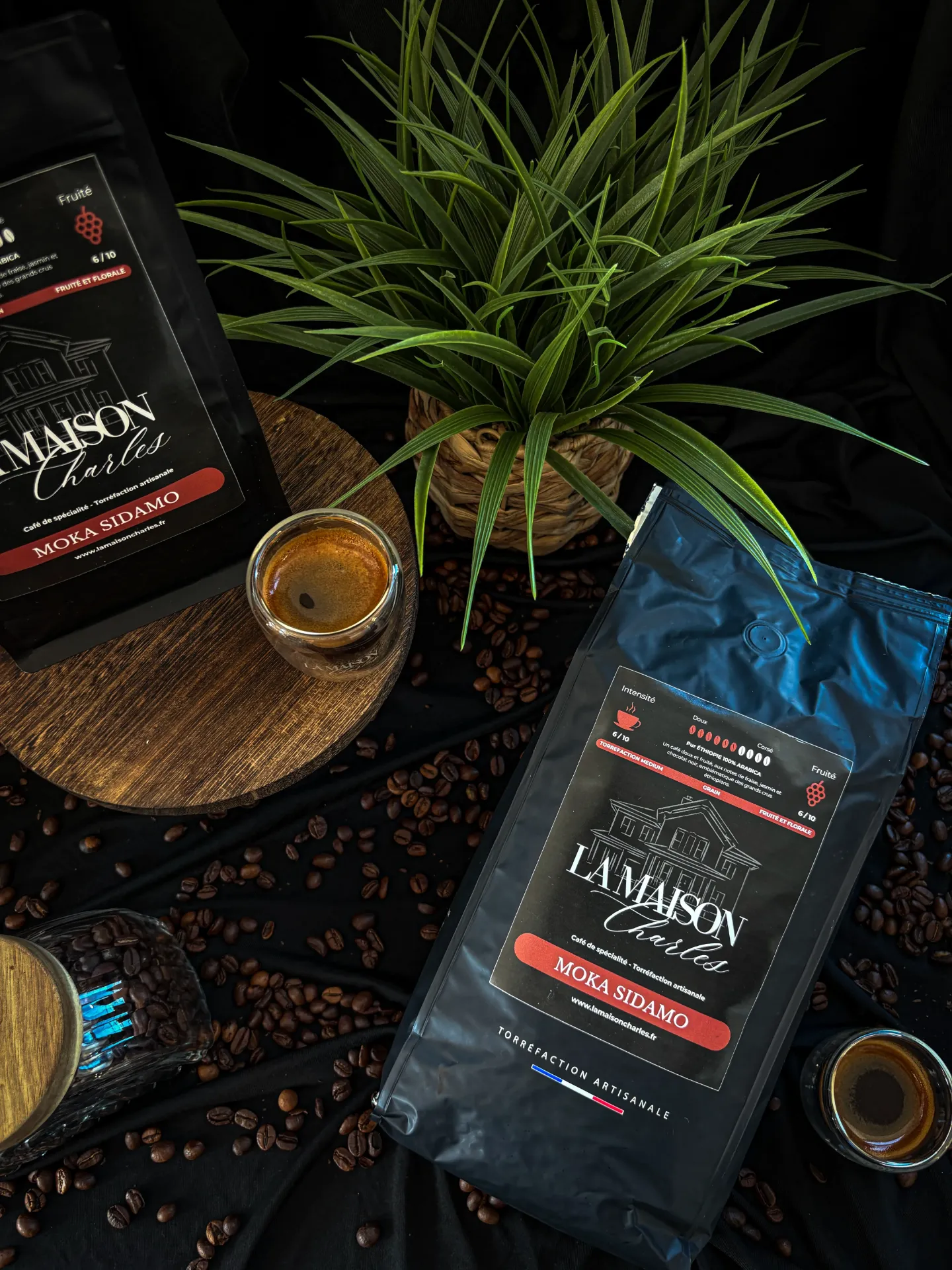 Gamme Café Le Moka Sidamo (250 g, Grains)